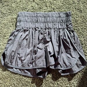 FP Movement by Free People way home Athletic Shorts, size medium. Greyish/blue
